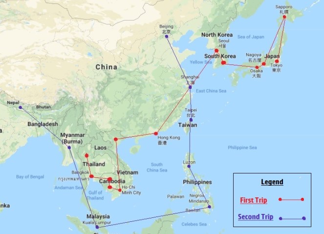 Asia Trip(s)